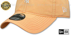 Yankees MINI BEACHIN STRAPBACK Light Orange Hat by New Era - 4th View