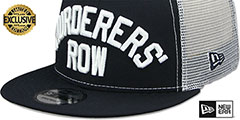 Yankees MURDERERS ROW MESH-BACK SNAPBACK Navy-White Hat by New Era - 4th View