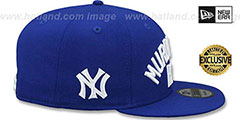 Yankees MURDERERS ROW SNAPBACK Royal Hat by New Era - 4th View