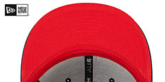 76ers 23-24 CITY-EDITION Fitted Hat by New Era - 5th View