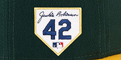 Athletics 2024 JACKIE ROBINSON HOME Hat by New Era - 5th View