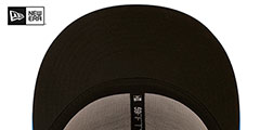 Aviators COPA Grey-Blue Fitted Hat by New Era - 5th View