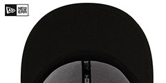 Aviators THEME NIGHT Black Fitted Hat by New Era - 5th View