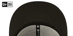 Barons MILB ONFIELD HOME Black Fitted Hat by New Era - 5th View