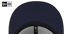 Bears 2024 HISTORIC SIDELINE Stone-Navy Fitted Hat by New Era - 5th View