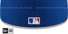 Blue Jays WORLD SERIES SIDE PATCH Fitted Hat by New Era - 5th View