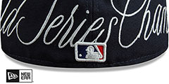 Braves HISTORIC CHAMPIONS Navy-Red Fitted Hat by New Era - 5th View