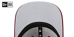 Commanders 2023 NFL 940 TRAINING CAMP STRETCH SNAP Hat by New Era - 5th View