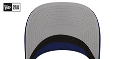 Dodgers 2022 BATTING PRACTICE VISOR Royal by New Era - 5th View