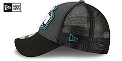 Eagles 2021 NFL TRUCKER DRAFT 940 SNAP Hat by New Era - 5th View