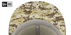 Eagles 2022 SALUTE-TO-SERVICE Black Fitted Hat by New Era - 5th View