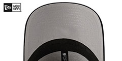 Eagles DASHMARK SIDELINE SNAPBACK Grey-Black Hat by New Era - 5th View