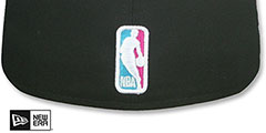 Heat MIAMI VICE SIDE-PATCH Black-Beetroot Fitted Hat by New Era - 5th View