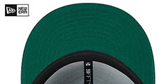 Jets 2024 NFL SIDELINE Green Fitted Hat by New Era - 5th View