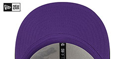 Lakers 22-23 CITY-EDITION Fitted Hat by New Era - 5th View