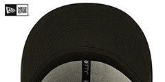 Lookouts MILB ONFIELD ALT 1 Black Fitted Hat by New Era - 5th View