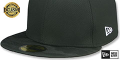 New Era 2T DIAMOND TECH 59FIFTY-BLANK Black-Camo Fitted Hat - 5th View