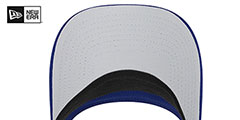 NFL Shield 2023 TRAINING CAMP VISOR Royal by New Era - 5th View