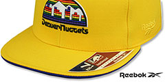 Nuggets ALEX ENGLISH SWINGMAN Gold-Royal Fitted Hat by Reebok - 5th View