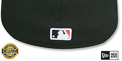 Orioles ALTERNATE CITY CONNECT Black Fitted Hat by New Era - 5th View