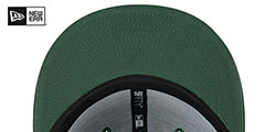 Packers 2024 NFL SIDELINE Green Fitted Hat by New Era - 5th View