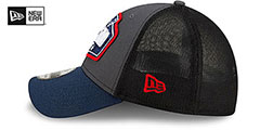 Patriots 2021 NFL TRUCKER DRAFT FLEX  Hat by New Era - 5th View