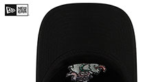 Phillies PHILLIE PHANATIC STRAPBACK Black Hat by New Era - 5th View