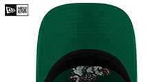 Phillies PHILLIE PHANATIC STRAPBACK Green Hat by New Era - 5th View