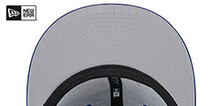 Pittsburgh TEAM-BASIC TRUCKER SNAPBACK Royal Hat by New Era - 5th View