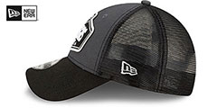 Raiders 2021 NFL TRUCKER DRAFT 940 SNAP Hat by New Era - 5th View