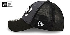 Raiders 2021 NFL TRUCKER DRAFT FLEX  Hat by New Era - 5th View