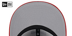 Rangers 2024 BATTING PRACTICE Fitted Hat by New Era - 5th View