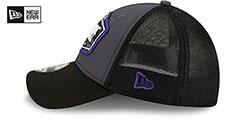 Ravens 2021 NFL TRUCKER DRAFT FLEX  Hat by New Era - 5th View