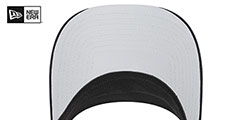 Ravens 2023 NFL TRAINING CAMP VISOR Black by New Era - 5th View