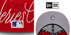 Reds HISTORIC CHAMPIONS Red Fitted Hat by New Era - 5th View