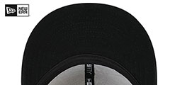 Steelers 2024 HISTORIC SIDELINE Stone-Black Fitted Hat by New Era - 5th View