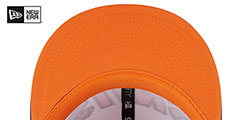 Suns COLOR BLOCK BACK HALF SNAPBACK Hat by New Era - 5th View