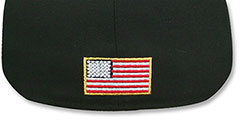 USA Basketball DREAM TEAM Black Fitted Hat by New Era - 5th View