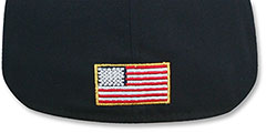 USA Basketball DREAM TEAM Navy Fitted Hat by New Era - 5th View