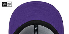 Vikings 2024 NFL SIDELINE Purple Fitted Hat by New Era - 5th View